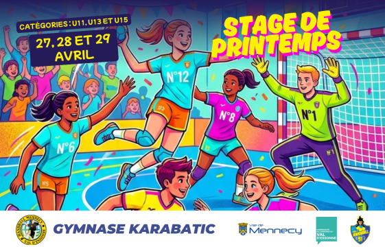 Stage de Printemps - U11/U13/15